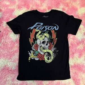 Poison Black Snake Graphic Tee - Short Sleeve